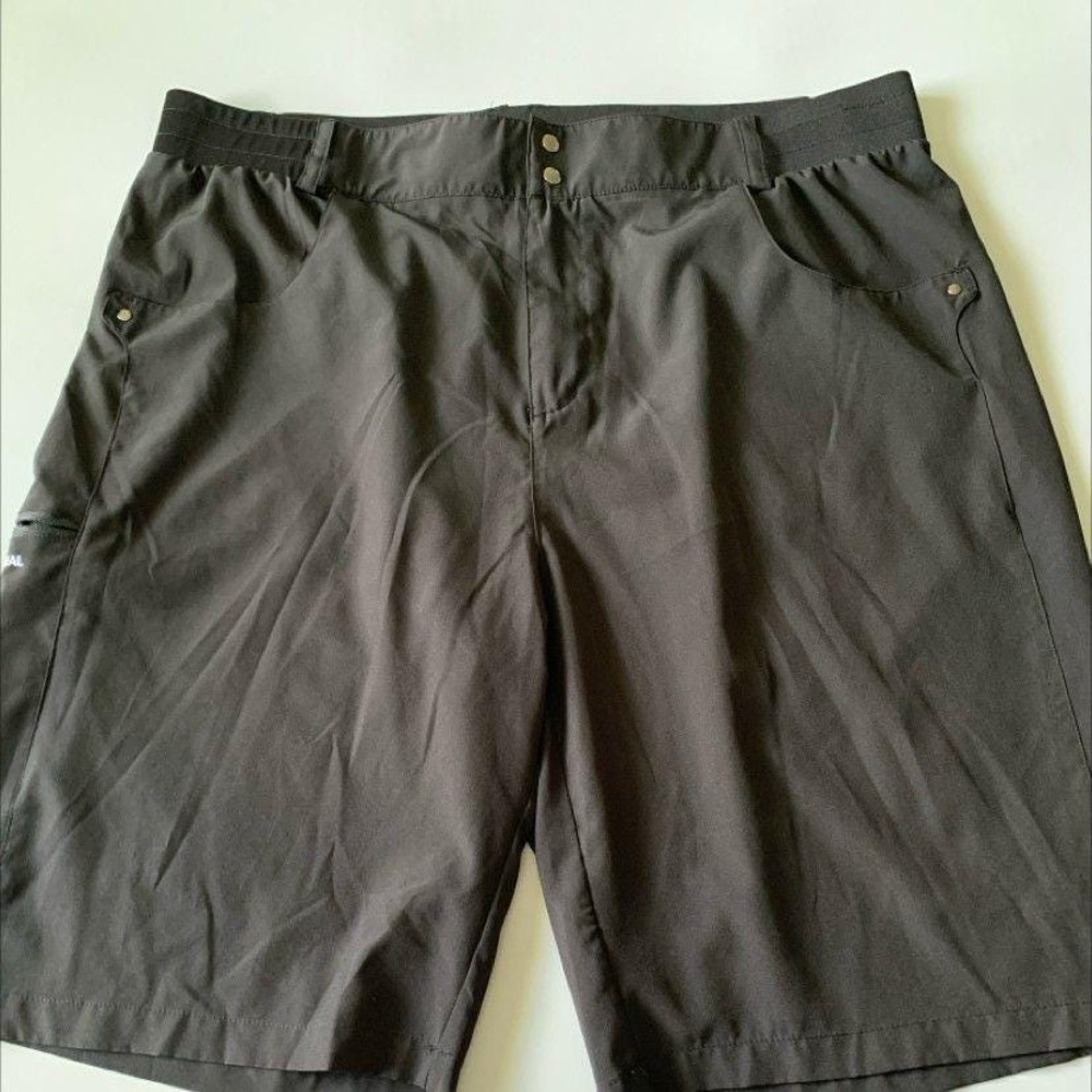 Gradual Mens Black Athletic Hiking Golf Shorts XXXL Quick Dry Cargo Pockets‎